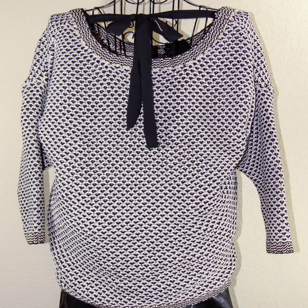 Black and White Sweater